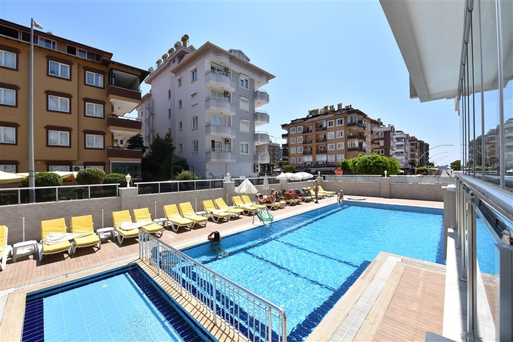 Spacious 2+1 apartment for rent in the European area of Alanya
