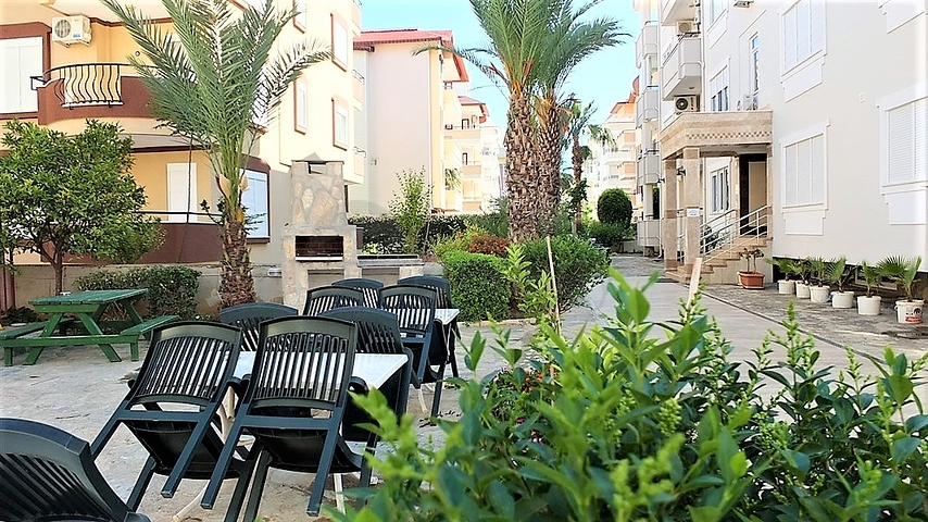 Spacious 2+1 apartment for rent in the European area of Alanya