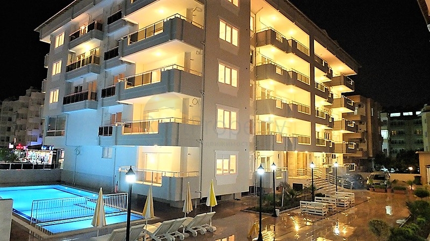 Spacious 2+1 apartment for rent in the European area of Alanya