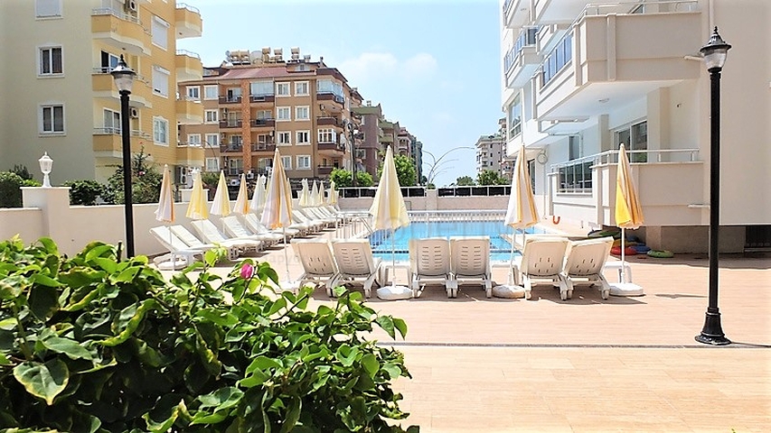Spacious 2+1 apartment for rent in the European area of Alanya