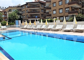 Spacious 2+1 apartment for rent in the European area of Alanya