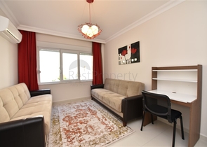 Spacious 2+1 apartment for rent in the European area of Alanya