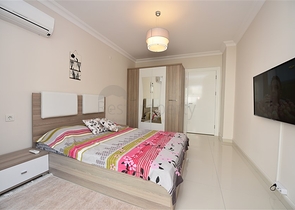 Spacious 2+1 apartment for rent in the European area of Alanya