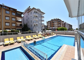 Spacious 2+1 apartment for rent in the European area of Alanya