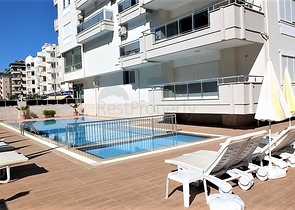 Spacious 2+1 apartment for rent in the European area of Alanya