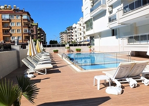 Spacious 2+1 apartment for rent in the European area of Alanya