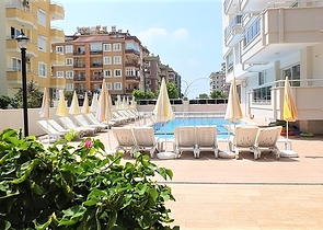 Spacious 2+1 apartment for rent in the European area of Alanya