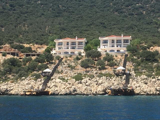 Exclusive 5+1 sea view villas in Kalkan