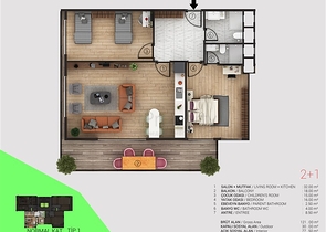 Do not Miss ! Best Deal - Family Apartments in Tosmur / Alanya 