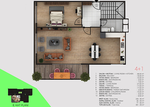 Do not Miss ! Best Deal - Family Apartments in Tosmur / Alanya 