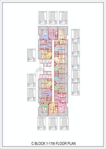 A new complex with rich infrastructure in Mahmutlar