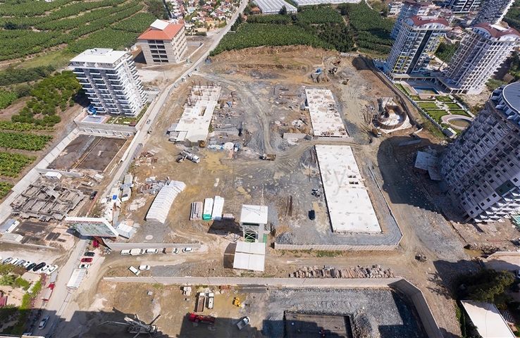 A new complex with rich infrastructure in Mahmutlar