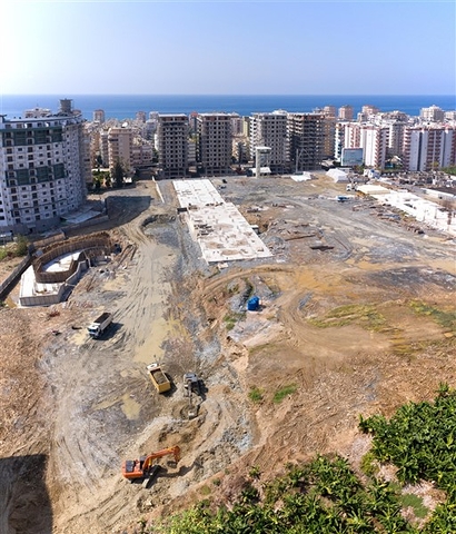 A new complex with rich infrastructure in Mahmutlar