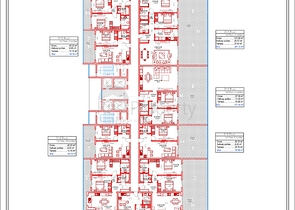 A new complex with rich infrastructure in Mahmutlar