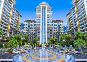 A new complex with rich infrastructure in Mahmutlar