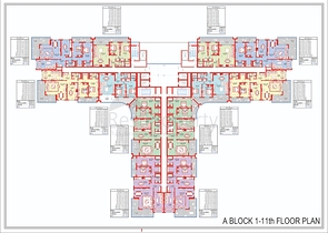 A new complex with rich infrastructure in Mahmutlar