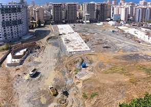 A new complex with rich infrastructure in Mahmutlar