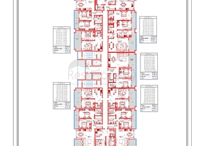 A new complex with rich infrastructure in Mahmutlar