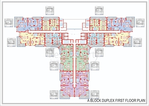 A new complex with rich infrastructure in Mahmutlar