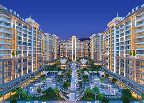 A new complex with rich infrastructure in Mahmutlar