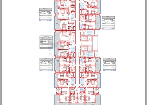 A new complex with rich infrastructure in Mahmutlar