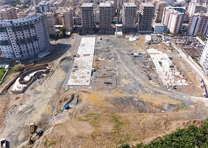 A new complex with rich infrastructure in Mahmutlar