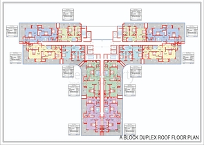 A new complex with rich infrastructure in Mahmutlar