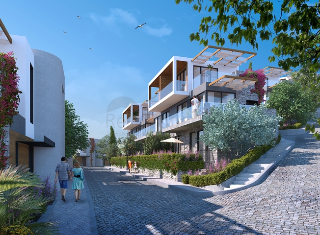 Villas for sale in Bodrum - Sea view - Attractive Price 