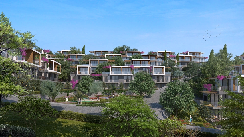 Villas for sale in Bodrum - Sea view - Attractive Price 