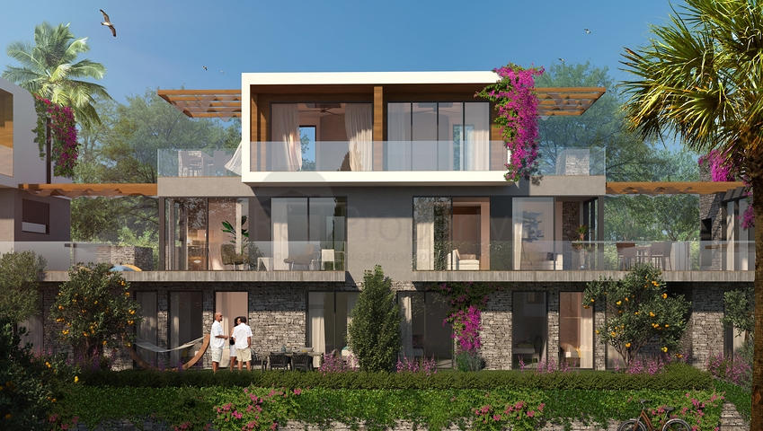 Villas for sale in Bodrum - Sea view - Attractive Price 