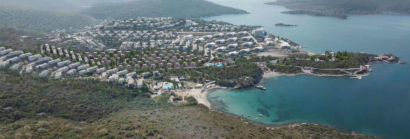Villas for sale in Bodrum - Sea view - Attractive Price 