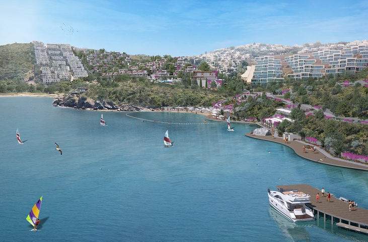 Villas for sale in Bodrum - Sea view - Attractive Price 