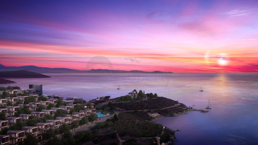 Villas for sale in Bodrum - Sea view - Attractive Price 