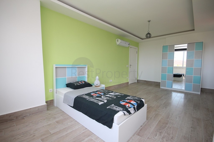 Suitable for Turkish Citizenship - Sea View Villa - In Oba / Alanya 