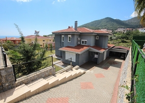 Suitable for Turkish Citizenship - Sea View Villa - In Oba / Alanya 