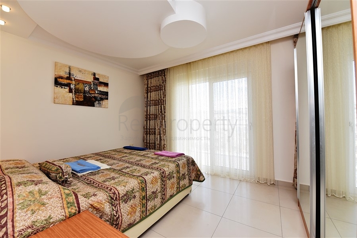 Two-bedroom apartment for rent in Avsallar district