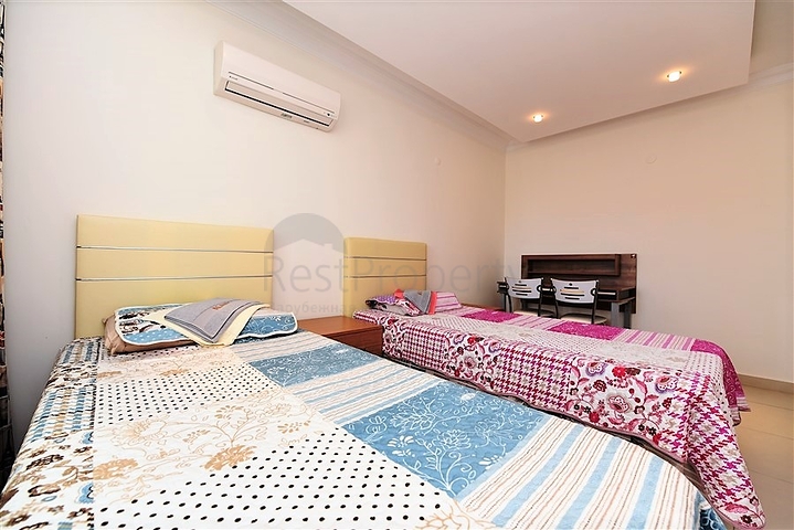 Two-bedroom apartment for rent in Avsallar district
