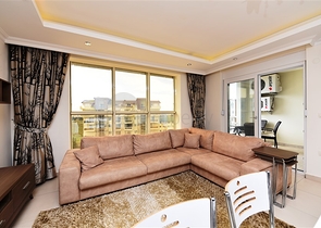 Two-bedroom apartment for rent in Avsallar district