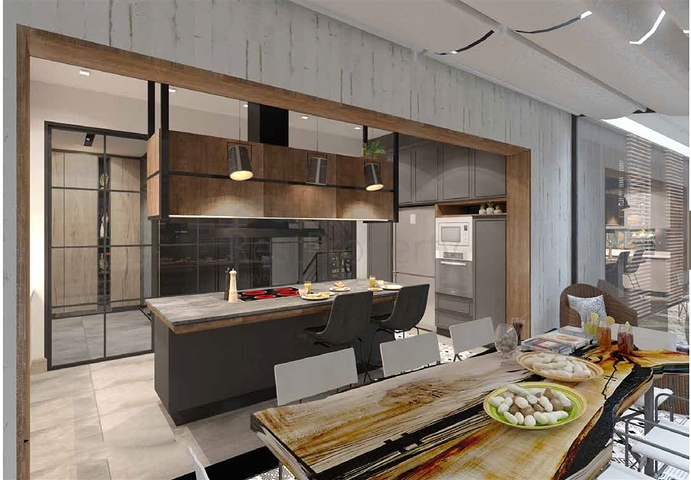 Luxury villas 6 + 1 in the city of Antalya