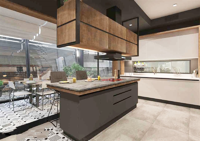 Luxury villas 6 + 1 in the city of Antalya