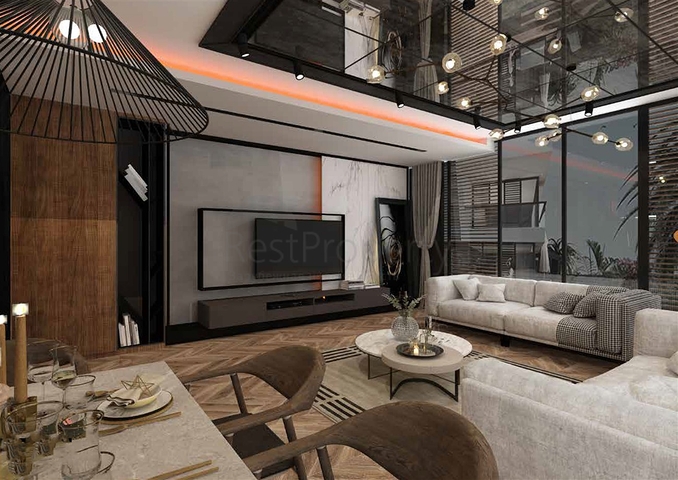 Luxury villas 6 + 1 in the city of Antalya