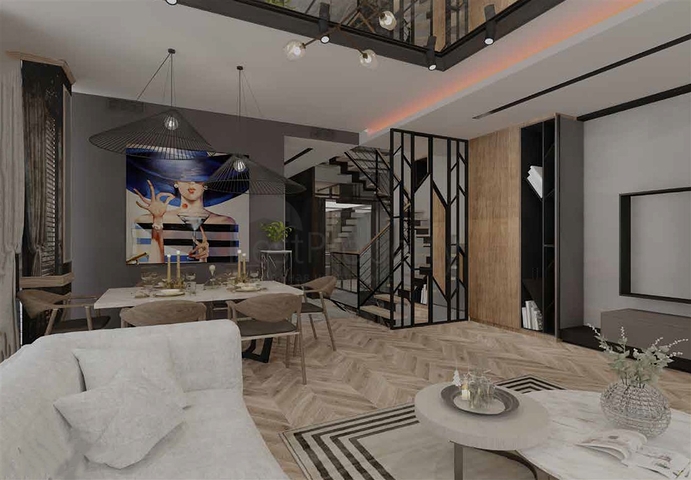 Luxury villas 6 + 1 in the city of Antalya