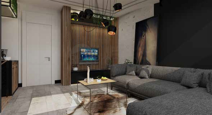 Luxury villas 6 + 1 in the city of Antalya