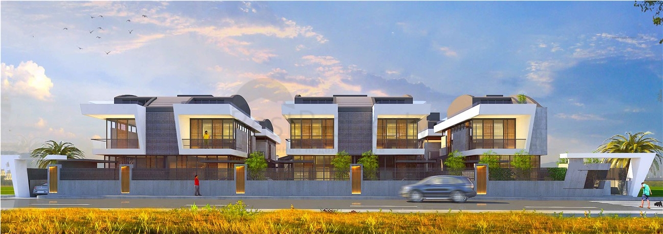 Luxury villas 6 + 1 in the city of Antalya