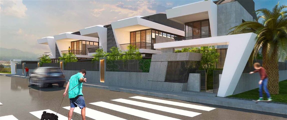 Luxury villas 6 + 1 in the city of Antalya