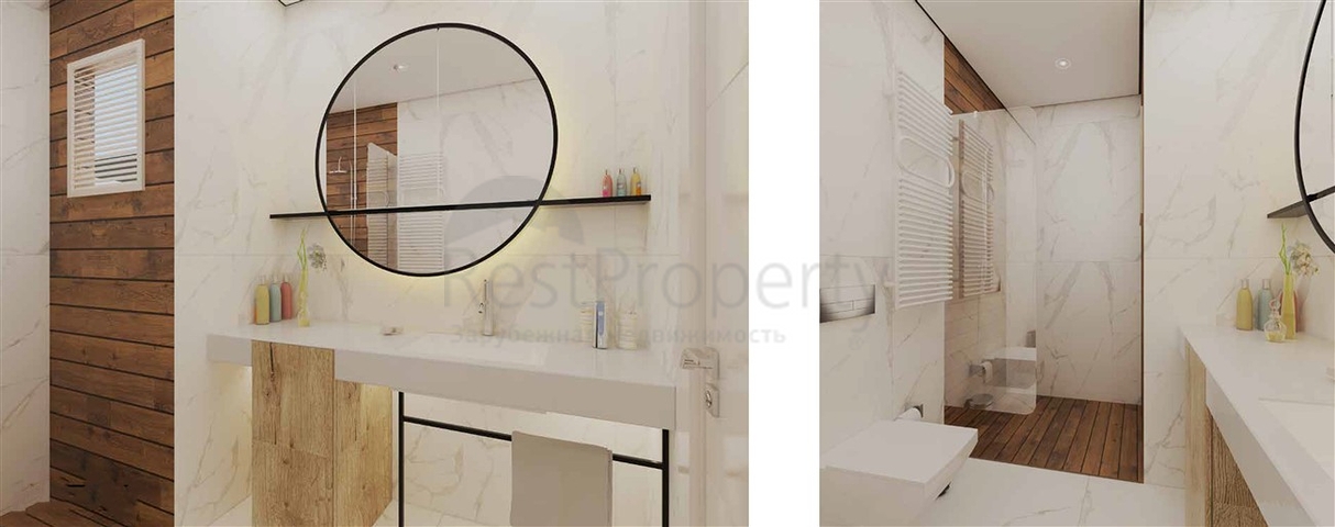 Luxury villas 6 + 1 in the city of Antalya