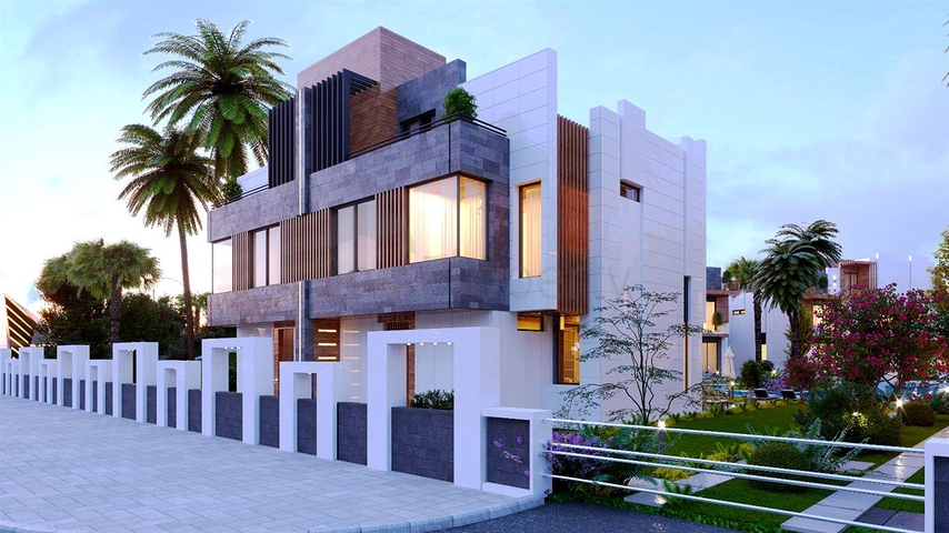 Investment project of villas near the Boachai River