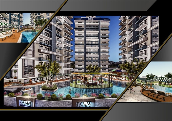 Invest now - Under construction project - In Alanya 