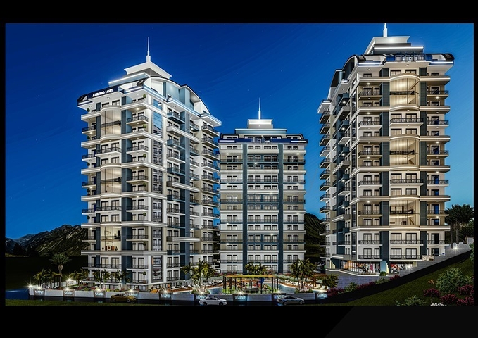 Invest now - Under construction project - In Alanya 