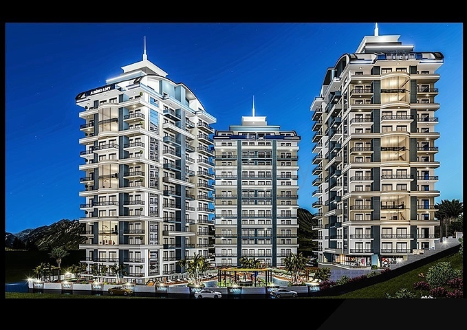 Invest now - Under construction project - In Alanya 